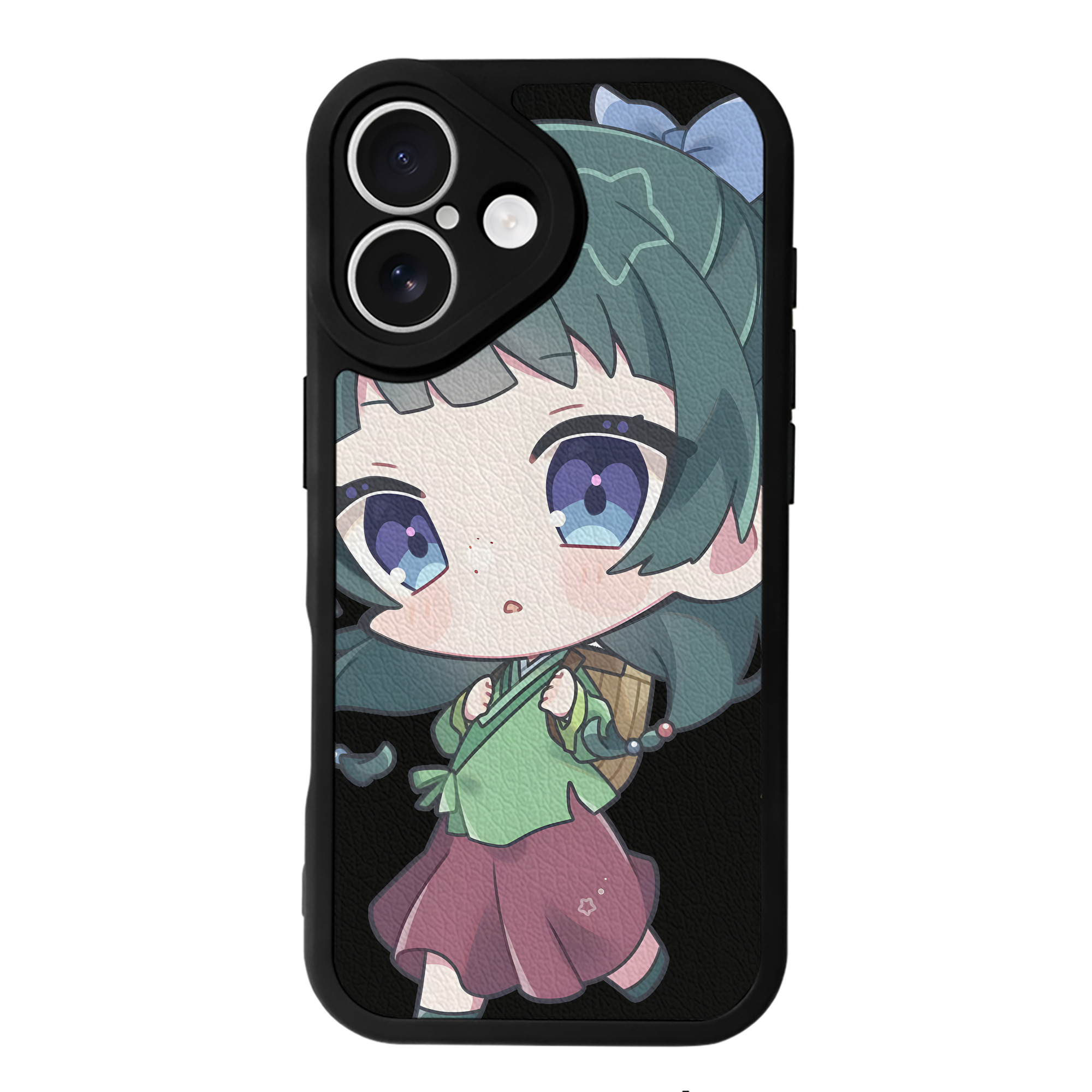 （画像用） 薬屋のひとりごと The Apothecary Diaries 【iPhone 16シリーズ対応】シリコンスマホケース（レザー調） 材質：シリコン